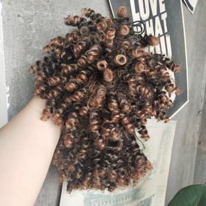 Queen's Dream — Extensions capillaires synthétiques, perruque Afro bouffante, crépue et bouclée, queue de cheval <span class=keywords><strong>avec</strong></span> cordon de serrage, prix en gros - Product Image 2