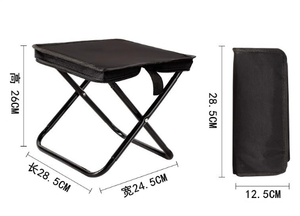 आउटडोर गतिविधियों के लिए पोर्टेबल फोल्डेबल मछली पकड़ने की कुर्सी के लिए मिनी भंडारण हैंडबैग ऑक्सीफोर्ड कपड़े - Product Image 5