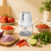 Hachoir à viande électrique sans fil, mini robot culinaire rechargeable pour viande, ail et légumes