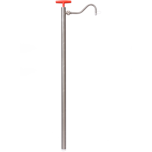 Bürkle GmbH Pompe à baril en acier inoxydable avec coude de décharge en acier pour les équipements de transport de liquides alimentaires et chimiques - Product Image 1