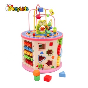 2019 New Design Stacking Wooden Baby <strong>Shape</strong> <strong>Sorter</strong> for Early Development W13E084 - Product Image 6