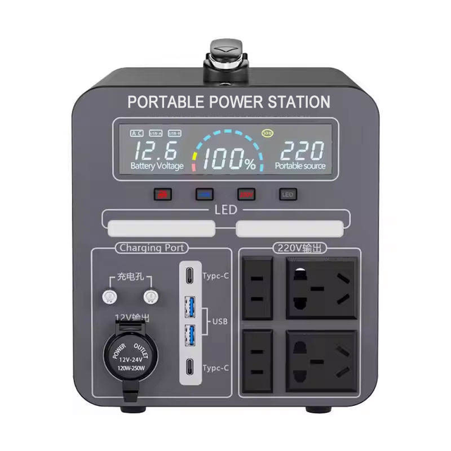 Durable LiFePO4 Portable Power Station with Multi Charging Modes for Blackout Emergency Energy Storage