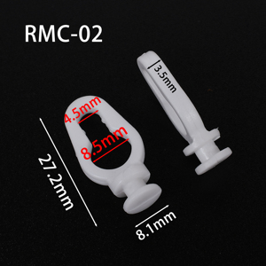 Anneaux de <span class=keywords><strong>rideau</strong></span> motorisés, accessoires pour rideaux motorisés, en plastique, pistes de support, pour nouveauté <span class=keywords><strong>somfy</strong></span>-track S plis, 1 pièce - Product Image 4