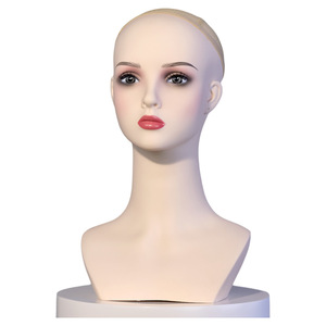 Tête de Mannequin Réaliste en PVC pour Femme, Style Japonais et Coréen, pour Maquillage, Photographie, Accessoires, Coiffes, Chapeaux et Perruques - Product Image 4