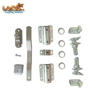 Barres de verrouillage robustes pour portes de conteneurs, cameles, retenues, poignées, verrous de pont, accessoires de fixation marine, pièces de quincaillerie