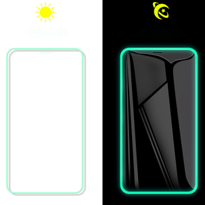 Protector de pantalla para <span class=keywords><strong>iphone</strong></span> 14 <span class=keywords><strong>MAX</strong></span>, cristal templado luminoso que brilla en la oscuridad - Product Image 2
