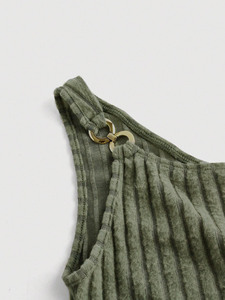 2025 Otoño/Invierno nueva colección mujer Sexy <span class=keywords><strong>camiseta</strong></span> sin <span class=keywords><strong>tirantes</strong></span> de un lado con diseño único adelgazante sin <span class=keywords><strong>espalda</strong></span> Top - Product Image 6