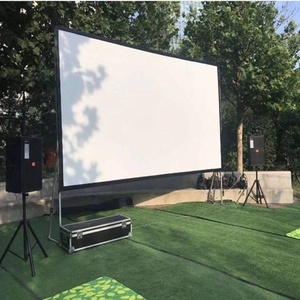 Pantalla de Proyección Portátil Plegable HaoMing de 100/120 Pulgadas, PVC, para Exteriores, con Soporte Plegable, Relación de Aspecto 16:9, Compatible con 8K/4K, para Cine en Casa - Product Image 6