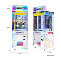 Machine à prix à monnayeur pour parcs d'attractions, magasins et centres commerciaux – Garantie 1 an, personnalisation de l'apparence, autocollants, ODM, OEM