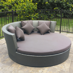 Sang Trọng Mọi Thời Tiết Ngoài Trời Mây Mặt Trời Lounger Ghế Bãi Biển Cho Hồ Bơi Patio Cho Phòng Khách Ăn Phong Cách Bơi Hồ Bơi Đồ Nội Thất - Product Image 4