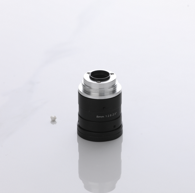 OEM Manufacturing Customizable Industrial Lens C-Mount Ultra-clear Optical Glass Achromatic 2/3" F2.8 8mm Low Distortion FA 10MP