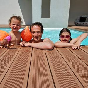 Anti-uv extérieur jardin patio en bois <span class=keywords><strong>parquet</strong></span> TS-01(150x25mm) - Product Image 1