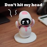 Robot de Laboratorio Energize, Mascota Interactiva al Tacto, Lindo, con Abundantes Emociones, Animaciones de Inactividad, Mini-Juegos, Regalo para Niñas y Niños