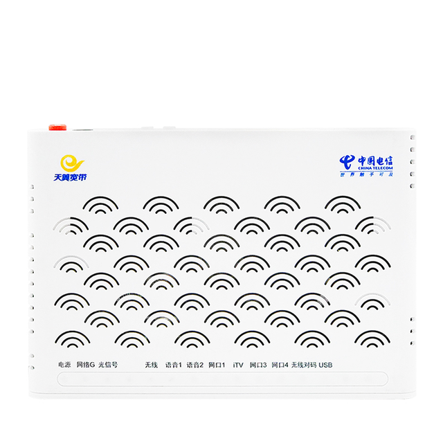 Used ONU F460 EPON V6.0 V5.0 1GE+3FE+1POT+2.4G WIFI router English version F460 epon xpon f623 f660 f450 f451
