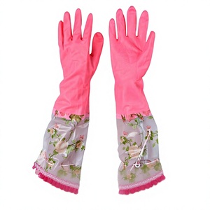Gants de nettoyage en latex épais, imperméables, résistants à l'usure, antidérapants, résistants à l'huile, pour la cuisine, la vaisselle, les tâches ménagères, gants d'hiver - Product Image 4