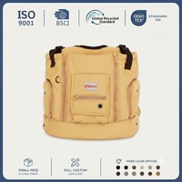 Sac de transport confortable pour animaux de compagnie, à porter sur la poitrine, pour petits chiens, avec housse en maille amovible et poche de rangement pour une utilisation en extérieur