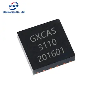 ชิปอิเล็กทรอนิกส์ I2C อินเตอร์เฟซของชิป QFN-16 GX3110 GXCAS 3110