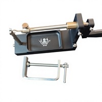 Máquina dobladora de alambre de sobremesa con abrazadera, enrollador de línea, doblador de alambre de pesca de aluminio aeronáutico 6061, precisión de 0.1mm, pasadores SUS304, kit manual DIY