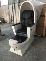 Salon de manucure de luxe Offre Spéciale moderne pas cher blanc forme d'oeuf Massage pied Spa pédicure Spa chaise à vendre
