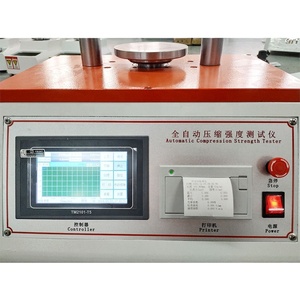 GOYOJO DZ-605 Probador Electrónico de Resistencia al Aplastamiento (ECT) para Papel/Cartón, Capacidad 2000N, Pantalla LCD, Precisión 0.25%, 100x100mm - Product Image 2