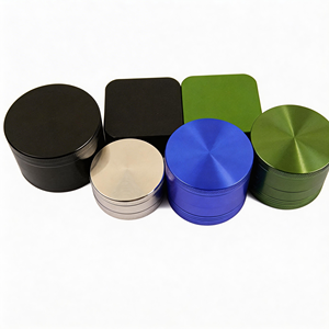 <span class=keywords><strong>Broyeur</strong></span> à herbes personnalisé avec logo, 4 parties, 63 mm, en alliage de zinc, <span class=keywords><strong>broyeur</strong></span> à tabac en métal pour herbes et épices sèches - Product Image 2