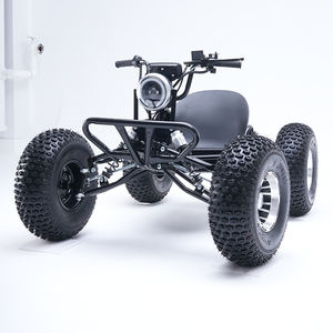 Kart <span class=keywords><strong>électrique</strong></span> tout-terrain haute puissance pour course d'aventure 48V 1500W Buggy avec freins à disque et phares LED GO Kart - Product Image 3