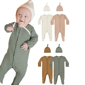Macacão europeu com zíper para bebês, macacão de algodão com mangas compridas, estilo danês, 2023