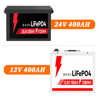 25.6V 200Ah LiFePO4 액체 냉각 4셀 골프 카트 배터리 6000회 작동 팩