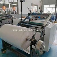 UTFQ900T-máquina rebobinadora de rollos de papel térmico, trazador de fax con registro médico industrial, pos