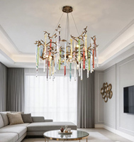 Luminaires de décoration intérieure, Lustre moderne, Lampes de lustre, Décoration intérieure de luxe, Lustre sur mesure, Lustre en cristal