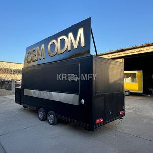 Food Truck Entièrement Équipé, Chariot de Restauration Rapide, Café, Glaces, États-Unis, Stand Mobile, Cuisine Mobile, Remorques Alimentaires - Product Image 6