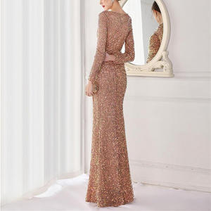 Recién llegado, vestidos de noche elegantes para mujer, vestido de graduación acampanado de satén de alta calidad, Natural para fiestas de verano, ocasiones sexis - Product Image 3