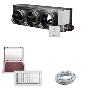 ชุดควบคุมม่านปรับอากาศแบบยืดหยุ่น 3 โซน Airzone Easyzone พร้อมอินเทอร์เฟซควบคุมมอเตอร์ผ่าน WiFi สำหรับระบบ HVAC (รับประกัน 2 ปี 900 CFM R-410A) - Product Image 1