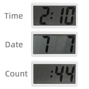 Hot Verkoop Kantoor/Hotel Relatiegeschenken Digitale Wandklok Kalender Datum Tijd Alarm En Snooze Klok Slimme Wekker - Product Image 3