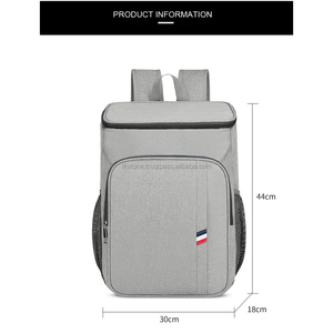 กระเป๋าเก็บความเย็นแบบมีซิป TK Unisex ผ้ากันหิมะ จัดส่งเร็ว MOQ ต่ำ เหมาะสำหรับใส่ไวน์ อาหารกลางวัน ไปชายหาด ปิกนิก กิจกรรมกลางแจ้ง - Product Image 2