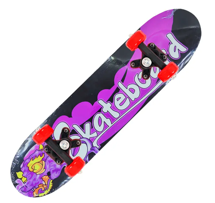 Factory price specially design multi-pattern wood skateboard for  children