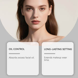 Zephoco OEM ODM自然色控油二合一化妆粉蛋糕轻质易锁底座男女通用清爽柔和聚焦 - Product Image 3