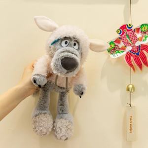 Produttore di peluche personalizzato Super morbido grande <span class=keywords><strong>lupo</strong></span> cattivo bambola volpe orso peluche peluche giocattoli di peluche - Product Image 6