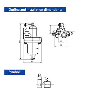 Válvula H-3 R431002626 <span class=keywords><strong>P</strong></span> -050382-00001 P050382-1 Válvula de Control Neumática de Aire - Product Image 4
