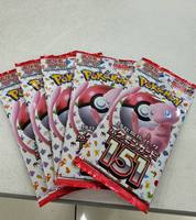 Cartes Pokémon Version Japonaise Originale Sv1-sv9 Sv1a-sv9a PTCG 151 Scarlet & Jeu de Cartes à Collectionner Boîte de Boosters