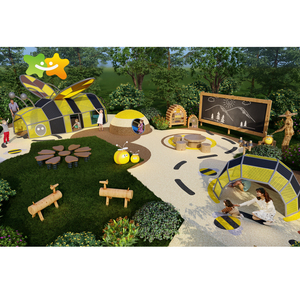 Playground Manufacturer Customized Garden Play Equipment Outside Play Sets Outdoor Play Structure