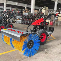 Balayeuse à neige à essence autopropulsée, nettoyeur de neige à propulsion manuelle