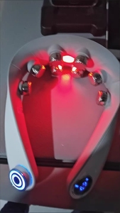 <strong>2026</strong> Nnew Pulse Neck Kneading Massager Shiatsu Heat Cervical Shoulder Massage U-Shaped <strong>Portable</strong> Rechargeable Electric EMS <strong>TENS</strong> - Product Image 6