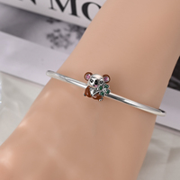 Argent Placage Designer Charm Fit Original Pan Bracelets Animal Licorne Mode Fine Pendentifs Charme pour la Fabrication de Bijoux Femmes