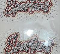 Transfert thermique DTF personnalisé en silicone floqué avec strass 3D brillants et lenticulaire pour impression par presse à chaud, décoré, vendeur vérifié Apparelexpo