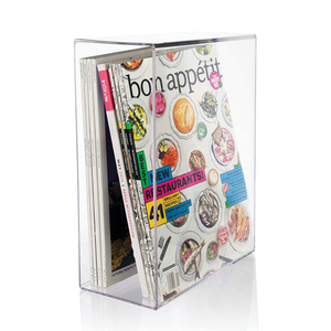Tùy Chỉnh Neon Cuốn Sách Bìa Acrylic Plexiglass Cuốn Sách Slipcase Sách Tạp Chí Hộp - Product Image 6
