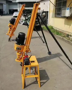 Hot Sale In 2023 Electric Dth Blast Drilling Rig 20m Depth 90mm Diameter Underground Dth Drilling HQD100A