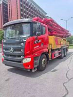 Pompe à béton d'occasion Sany 43m 2023 pour projets de construction lourde – Camion pompe à béton d'origine