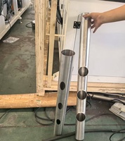 Máquina CNC para fabricar tuberías de acero inoxidable en T para colectores de salida de refrigeración líquida CDU