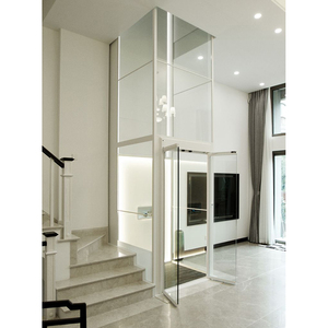 Ascensore Residenziale per Villa, Piccolo Elevatore Domestico Senza Ingranaggi, Moderno Ascensore Monoposto per Abitazioni - Product Image 3